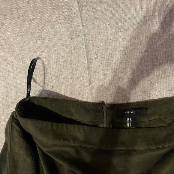 Forever21 Army Green Wrap Skort - Picture 7 of 10